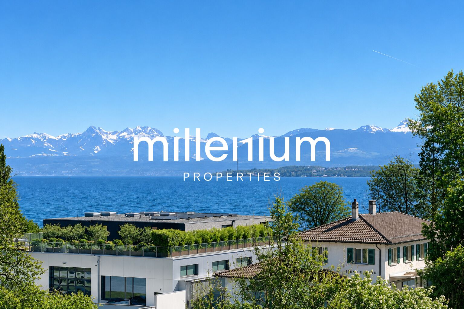 Magnifique duplex avec vue imprenable sur le lac à Nyon