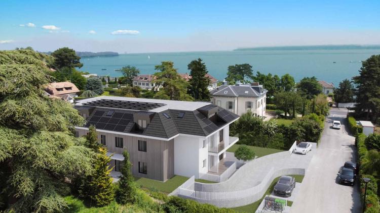Lot 1 -  Appartement avec jardin à 2 pas du lac 