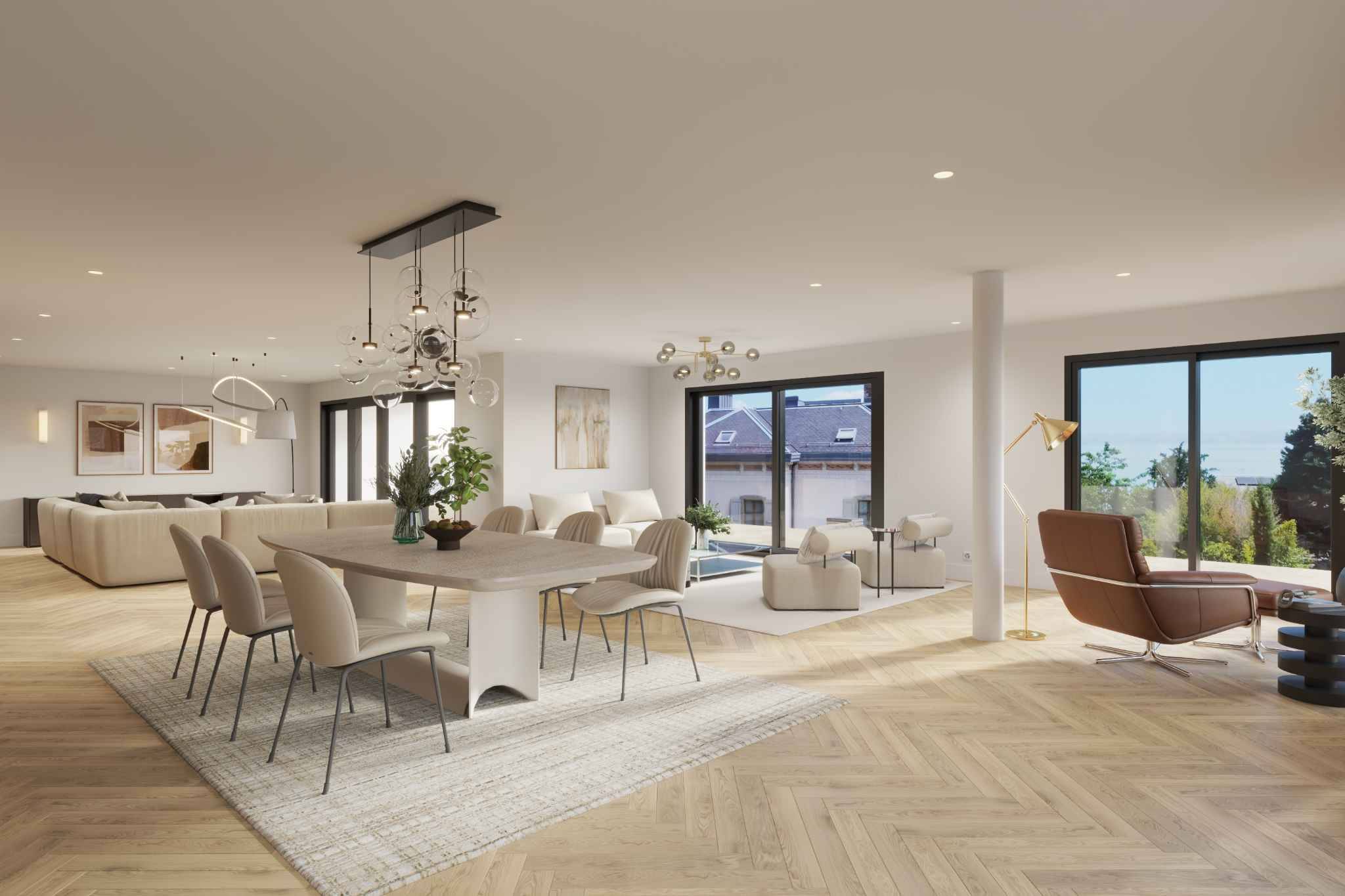 Lot 1 -  Appartement avec jardin à 2 pas du lac 