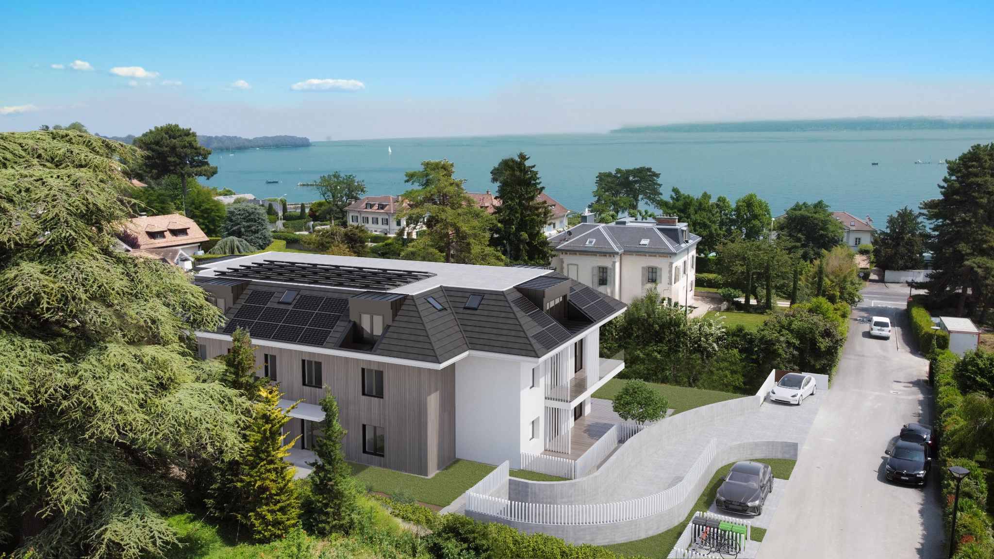 Lot 1 -  Appartement avec jardin à 2 pas du lac 