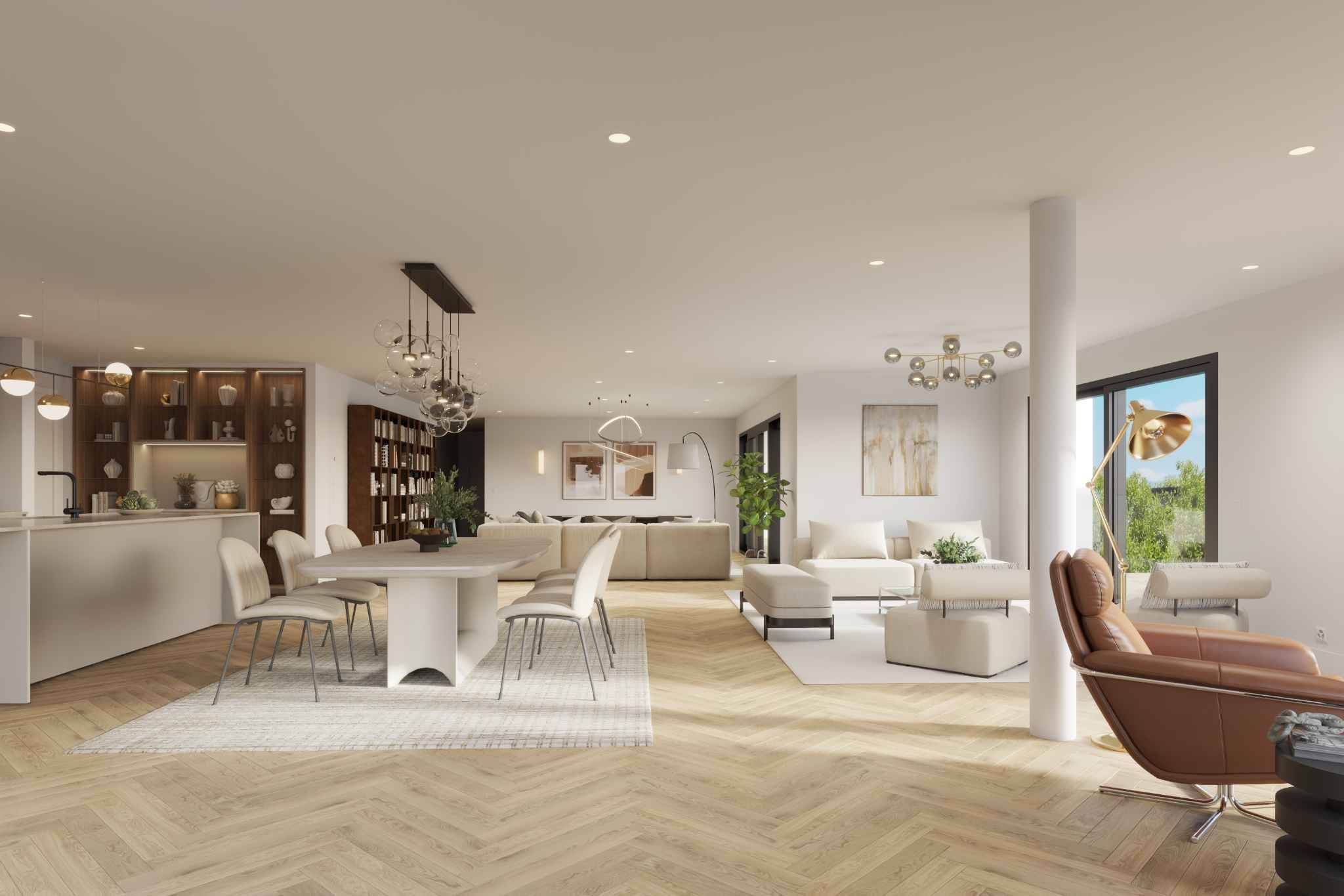 Lot 2 -  Au 1er étage - appartement avec vue