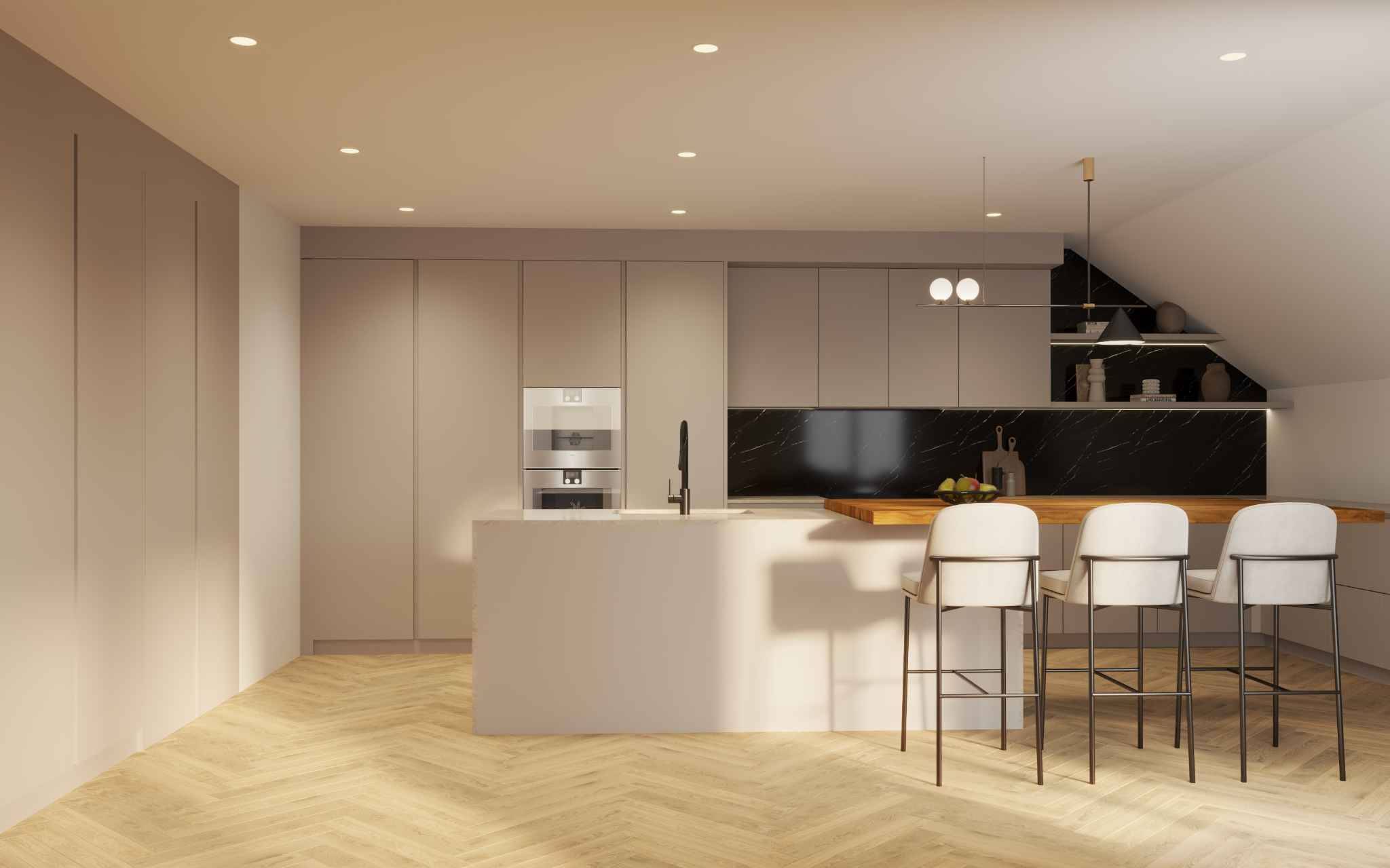 Lot 2 -  Au 1er étage - appartement avec vue